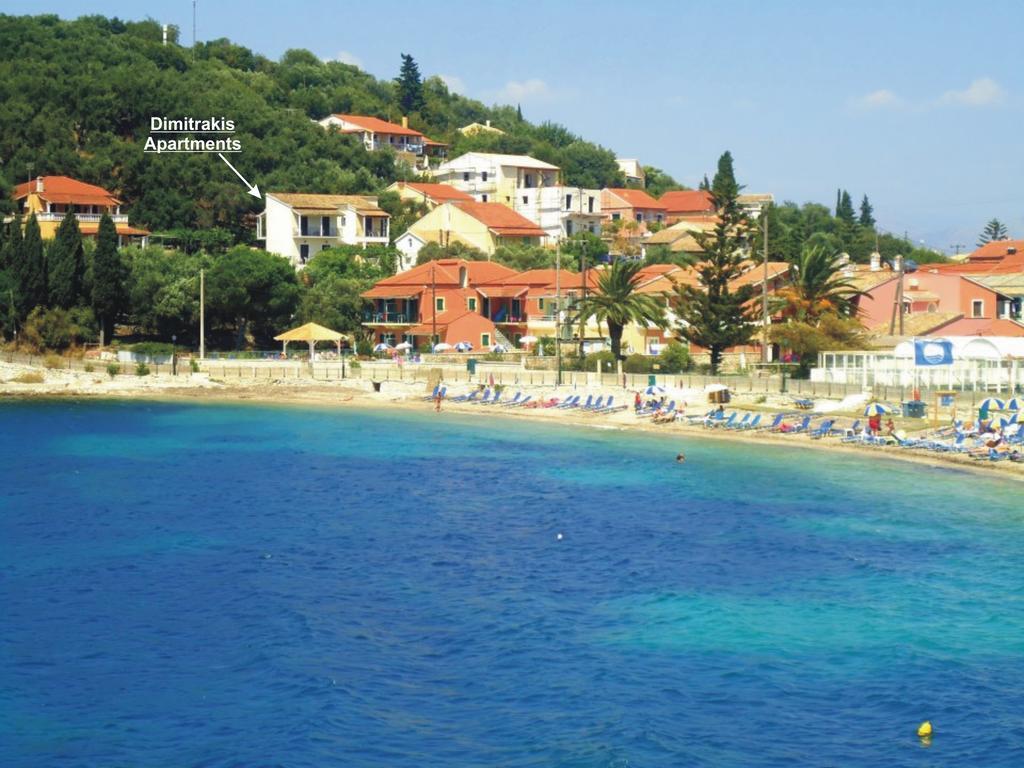 Dimitrakis Apartments Kassiopi Exterior foto